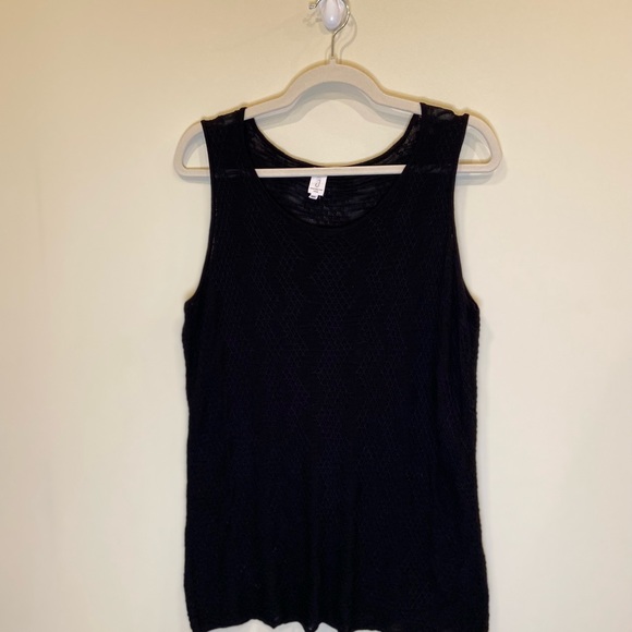 Jones New York Black Sleeveless Tank Top - Picture 1 of 5